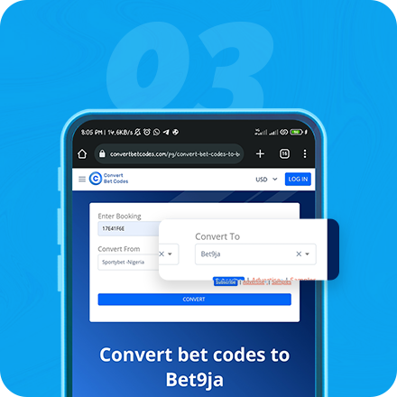 how to convert bet slip to 22bet